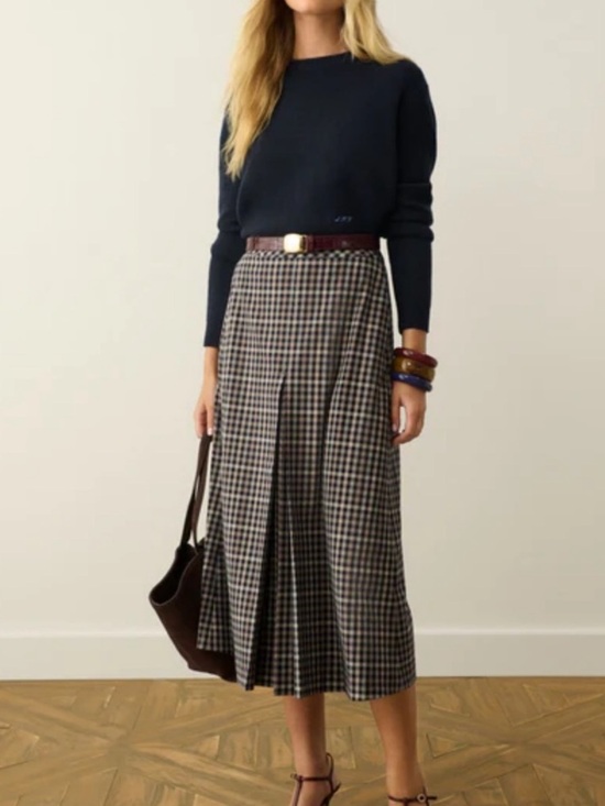 Tuckernuck Dresses & Skirts - NWT Tuckernuck English Check Phoebe Riding Skirt Size 6